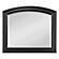 Laurelin Mirror - Black  by Homelegance