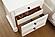 Laurelin Nightstand, Hidden Drawer - White by Homelegance