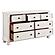 Laurelin Dresser, Hidden Drawer - White by Homelegance