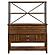 Holverson Baker‚Äôs Rack - Rustic Brown & Gunmetal by Homelegance