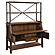 Holverson Baker‚Äôs Rack - Rustic Brown & Gunmetal by Homelegance