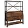 Holverson Baker‚Äôs Rack - Rustic Brown & Gunmetal by Homelegance