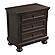 Begonia Nightstand w/Hidden Drawer - Grayish Brown by Homelegance