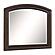 Begonia Mirror - Grayish Brown by Homelegance