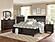 Begonia California King Platform Bed w/Footboard Storage - Grayish Brown by Homelegance