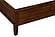 Cotterill Queen Bed - Dark Cherry  & Black by Homelegance