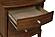 Cotterill 4pc Queen Bedroom Set  - Dark Cherry  & Black by Homelegance