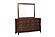 Cotterill 4pc Queen Bedroom Set  - Dark Cherry  & Black by Homelegance