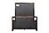 Cotterill 4pc Queen Bedroom Set  - Dark Cherry  & Black by Homelegance