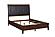 Cotterill 5pc Queen Bedroom Set  - Dark Cherry  & Black by Homelegance
