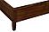 Cotterill California King Bed - Dark Cherry & Black by Homelegance