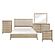 Cotterill 5pc Queen Bedroom Set  - Beige by Homelegance