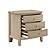 Cotterill Nightstand - Beige by Homelegance