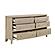Cotterill Dresser - Beige by Homelegance