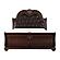 Cavalier 5pc Queen Bedroom Set  - Dark Cherry by Homelegance