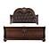 Cavalier California King Sleigh Bed - Dark Cherry by Homelegance