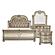 Cavalier 4pc Queen Bedroom Set  - Silver by Homelegance