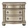 Cavalier 5pc Queen Bedroom Set  - Silver by Homelegance