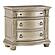 Cavalier Nightstand - Silver by Homelegance