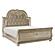 Cavalier  Eastern King Bed - Silver by Homelegance