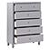 Wellsummer Chest - Gray by Homelegance