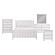 Wellsummer 5pc Queen Bedroom Set  - White  by Homelegance