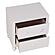 Wellsummer Nightstand - White  by Homelegance