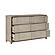 McKewen Dresser - Light Gray by Homelegance