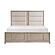 McKewen Eastern King Platform Bed w/Footboard Storage - Light Gray by Homelegance