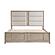 McKewen Eastern King Platform Bed w/Footboard Storage - Light Gray by Homelegance