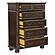 Catalonia Chest - Dark Cherry by Homelegance