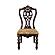 Catalonia Side Chair -  Dark Cherry by Homelegance