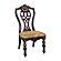 Catalonia Side Chair -  Dark Cherry by Homelegance