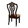 Catalonia Side Chair -  Dark Cherry by Homelegance