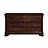 Abbeville Dresser, Two Hidden Drawers - Dark Cherry by Homelegance