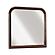 Abbeville Mirror - Dark Cherry by Homelegance