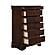 Abbeville Chest, Hidden Drawer - Dark Cherry by Homelegance