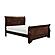 Abbeville California King Bed - Dark Cherry by Homelegance