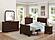 Abbeville Twin Bed - Dark Cherry by Homelegance
