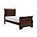 Abbeville 5pc Twin Bedroom Set  - Dark Cherry by Homelegance