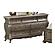 Florentina Dresser, Marble Top - Silver by Homelegance