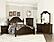 Mont Belvieu Nightstand w/Hidden Drawer - Dark Cherry by Homelegance