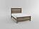 Beechnut Eastern King Bed - Gray by Homelegance