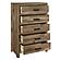 Mandan Chest - Weathered Pine by Homelegance