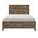 Mandan Full Bed - Weathered Pine by Homelegance