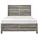 Mandan Queen Bed - Weathered Gray by Homelegance