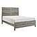 Mandan Queen Bed - Weathered Gray by Homelegance
