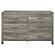 Mandan 5pc Queen Bedroom Set  - Weathered Gray by Homelegance