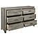 Mandan 5pc Queen Bedroom Set  - Weathered Gray by Homelegance