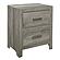 Mandan Nightstand - Weathered Gray by Homelegance